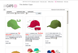 nieuwe websites voor caps