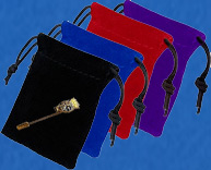 Velvet tasjes voor pins of speldjes